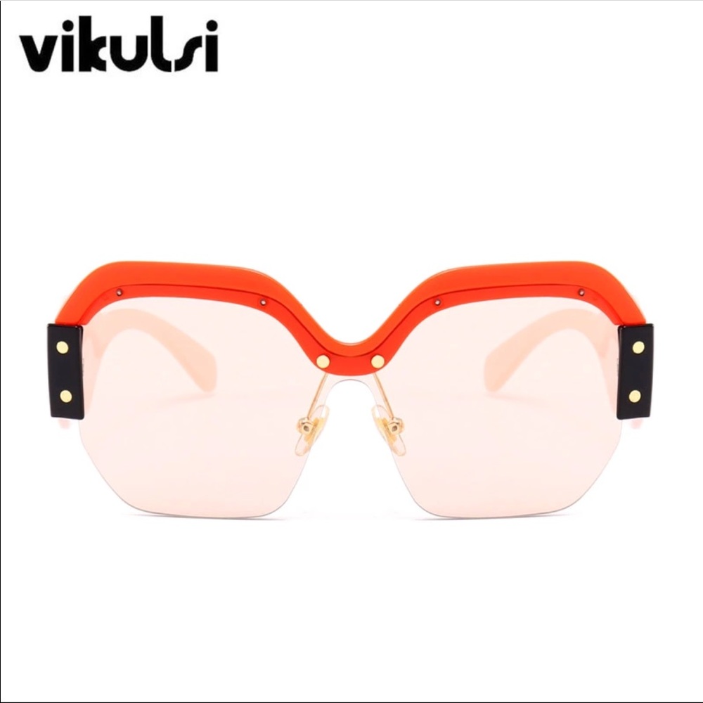 Sexy Rimless Oversized Sunglasses - Picture 5 of 5